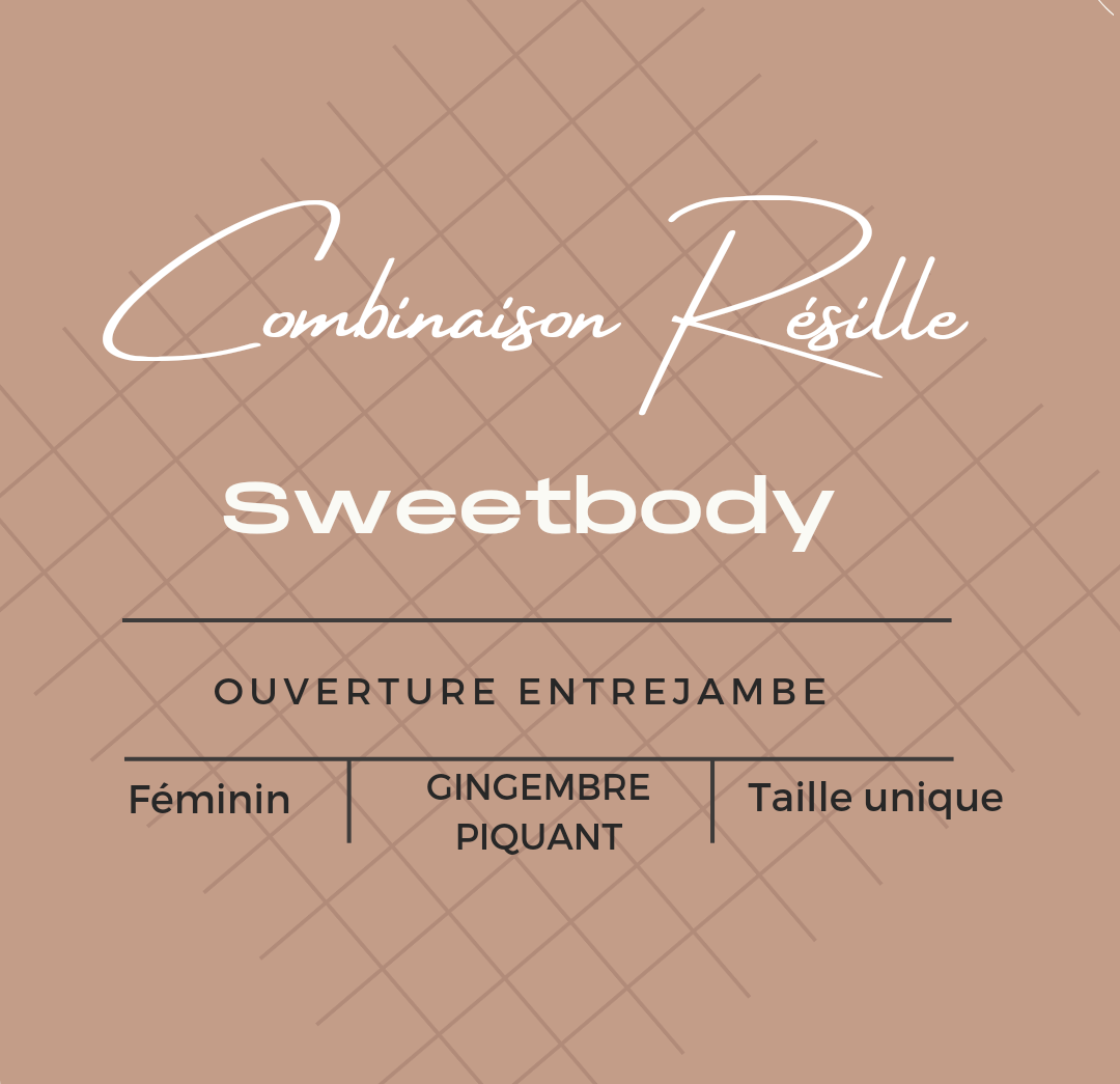 Résille Combinaison Sweetbody - Nouveauté 2026