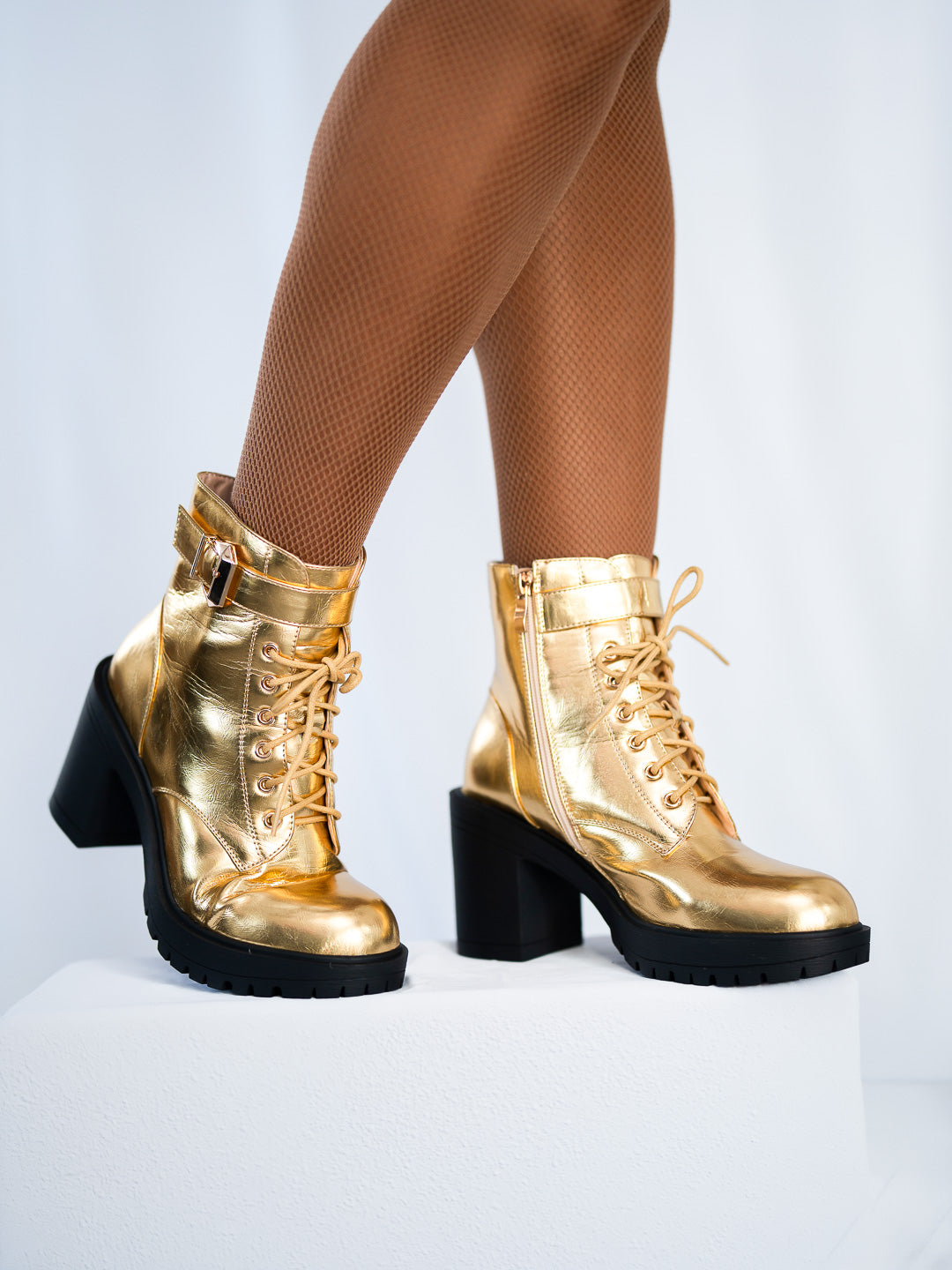 Bottines M.C.B - Talons carrés