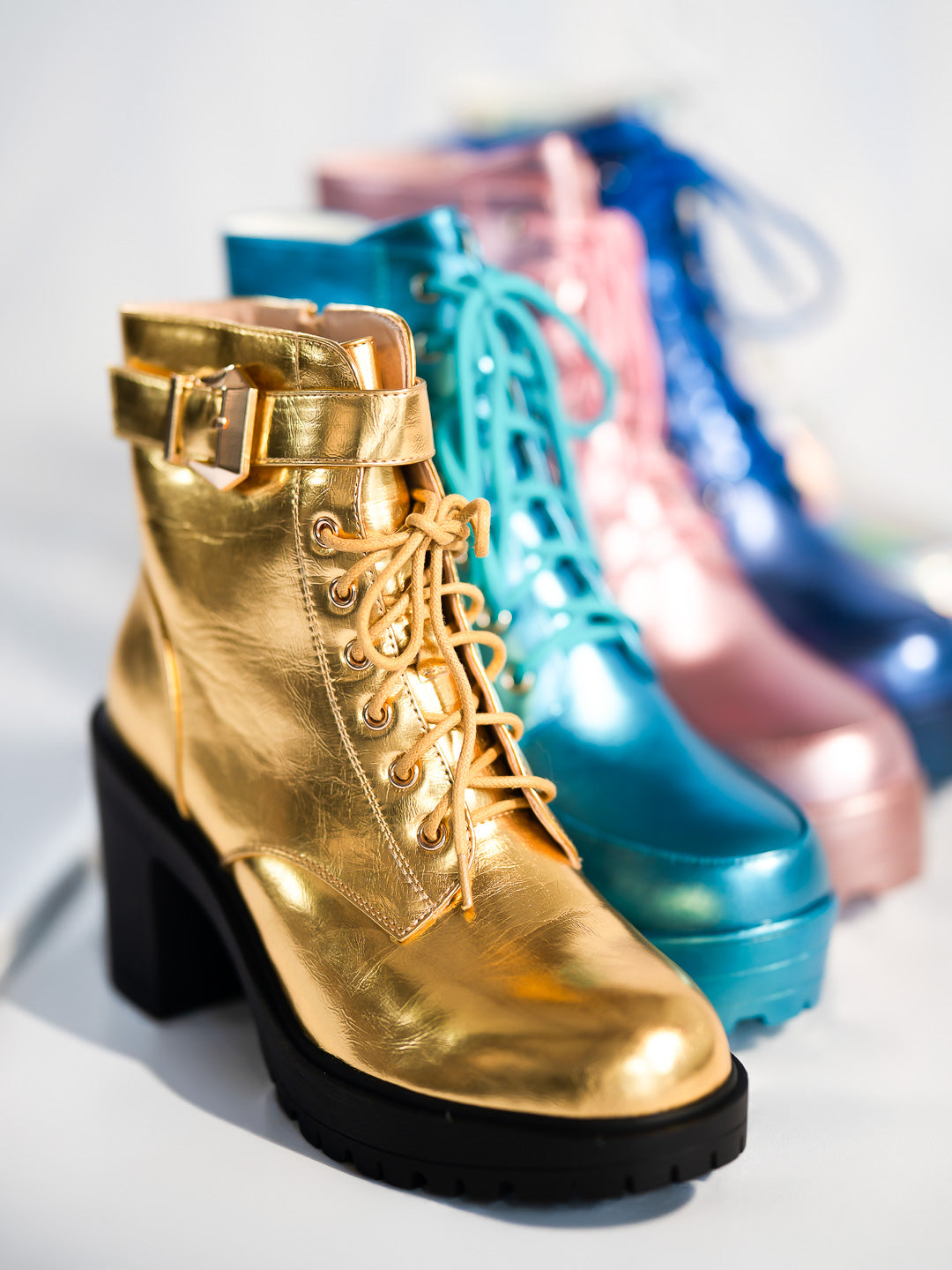 Bottines M.C.B - Talons carrés