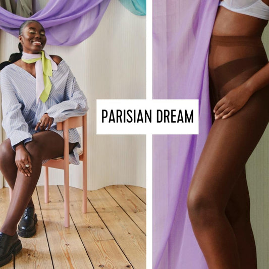 Collant transparent Parisian dream