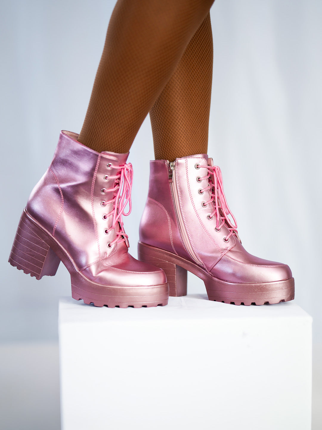Bottines M.C.B - Talons carrés